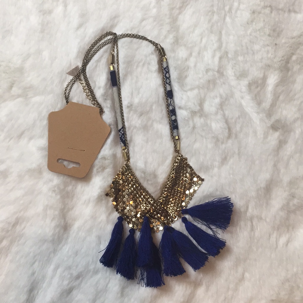 Earthbound Tassel Necklace